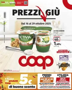 Anteprima del volantino Volantino COOP	 valido a partire dal 16.10.2025