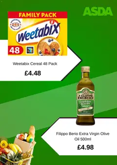 Preview of Asda - Weekly offers valid from 04.11.2025 | Page: 4 | Products: Olive oil, Oil, Salad