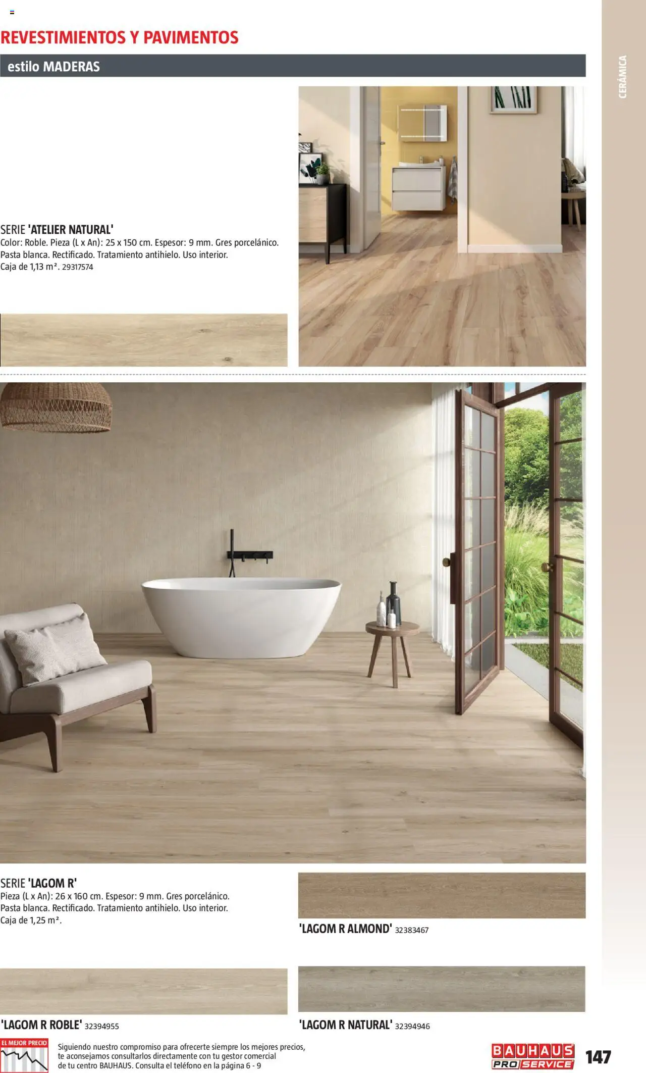 Bauhaus - ProService  │ válido desde el 24.02.2025 | Página: 147 | Productos: Pasta, Té, Teléfono, Caja