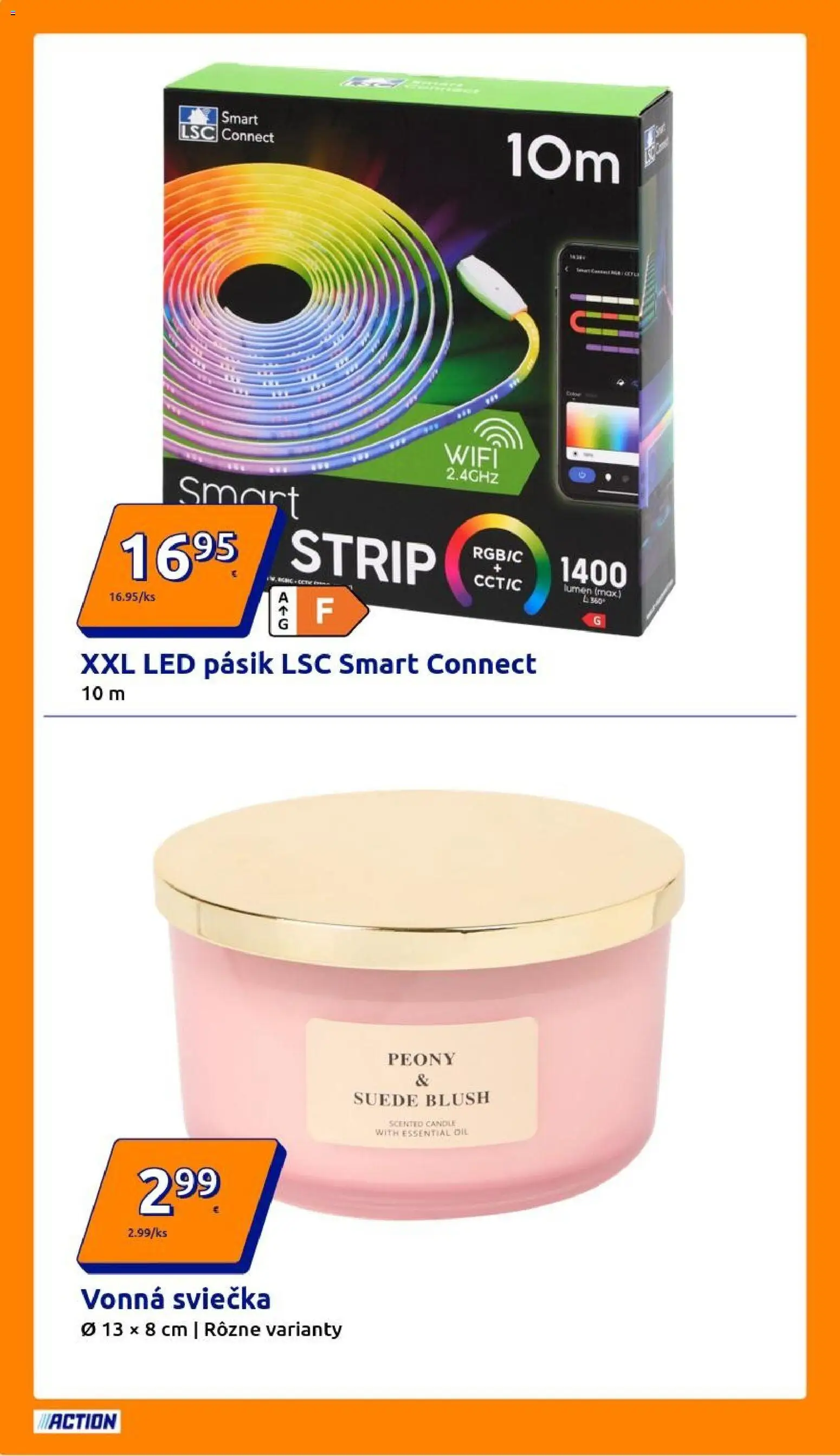 Nové Action akcie – leták je platný od 18.02.2026 | Strana: 24 | Produkty: Led pásik, Led