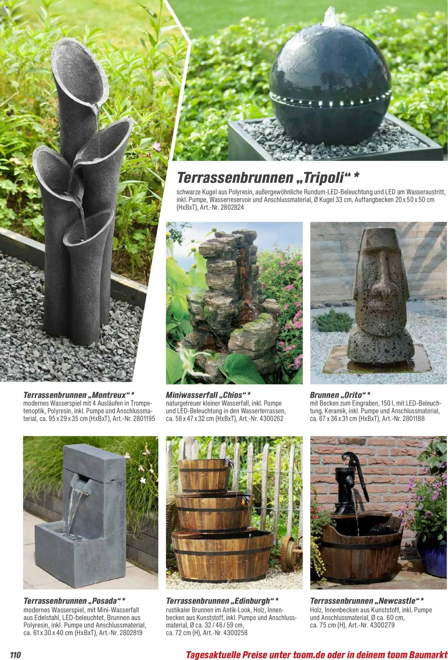 Toom Baumarkt Gartenpflege & Teich 2026 – gültig ab 20.02.2026 | Seite: 110