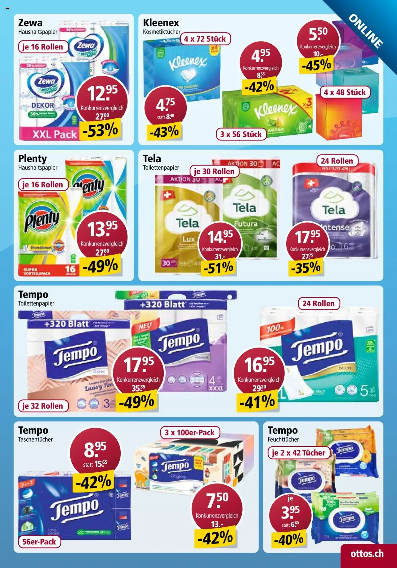 Otto's Aktionen Online Katalog ab 25.08.2025 | Seite: 19 | Produkte: Toilettenpapier