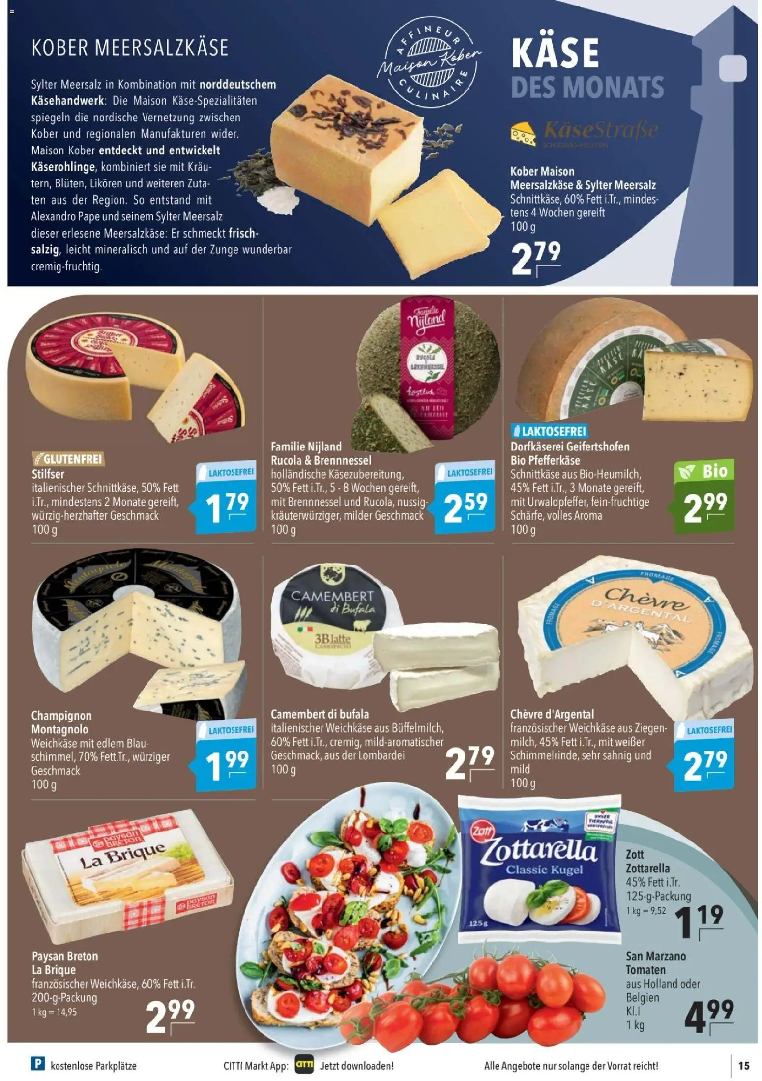 CITTI tilbudsavis – gyldig fra 29.04.2026 | Side: 15 | Produkter: Champignon, Camembert
