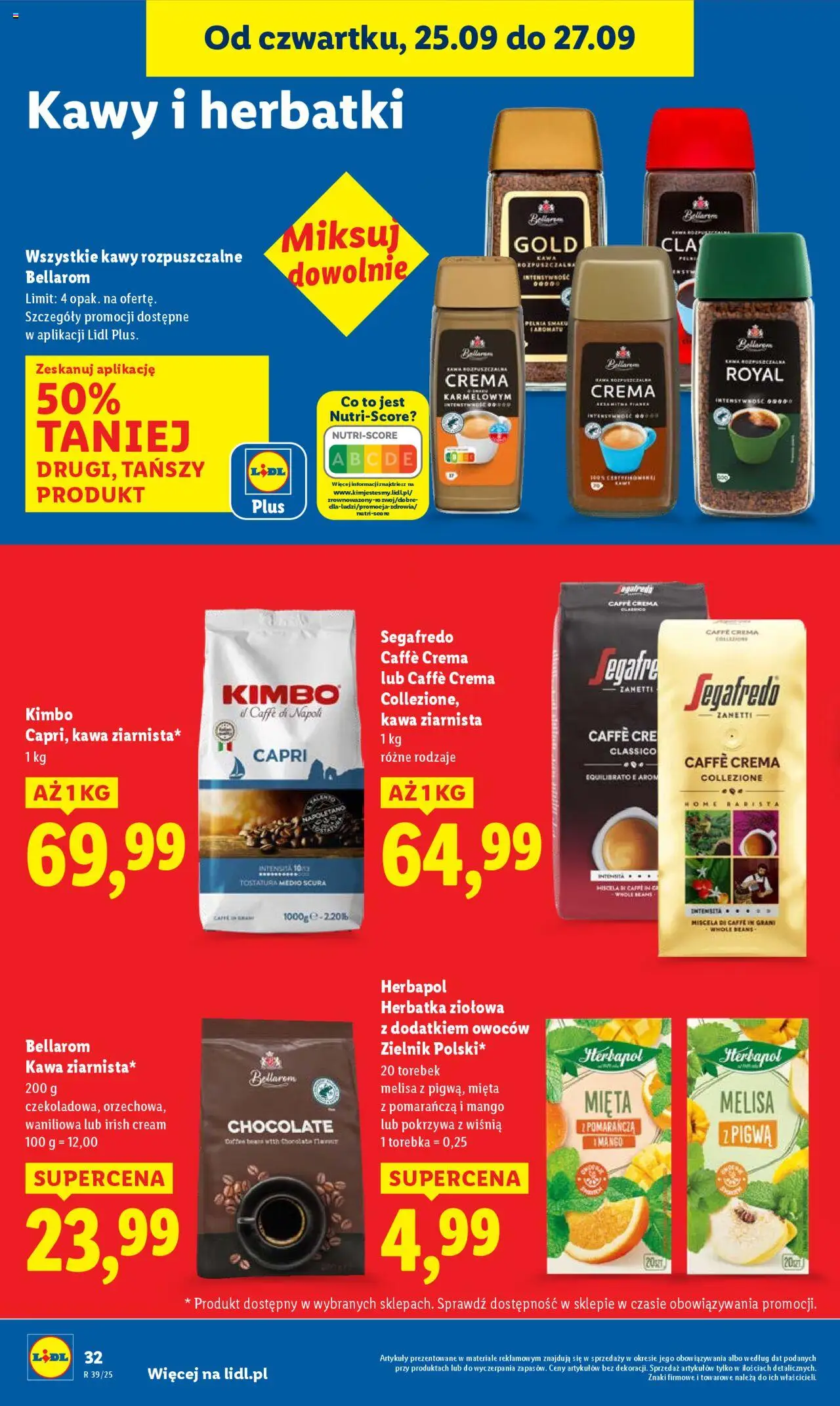 Lidl Gazetka od 25.09.2025 | Strona: 36 | Produkty: Mango, Pigwa, Torebka, Kawa