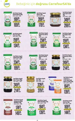 22.04.2026 tarihinden itibaren geçerli olan CarrefourSA kataloğu önizlemesi | Sayfa: 61 | Ürünler: Makarna, Tahıl, Keçiboynuzu, Üzüm