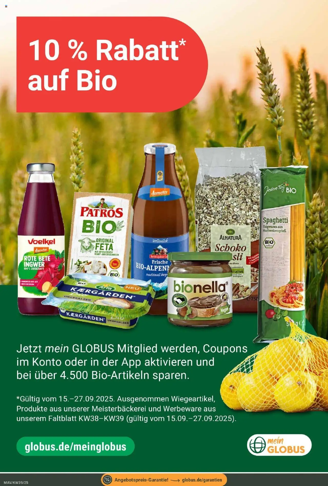 Globus prospekt Mannheim	 – gültig ab 21.09.2025 | Seite: 19 | Produkte: Feta, Patros