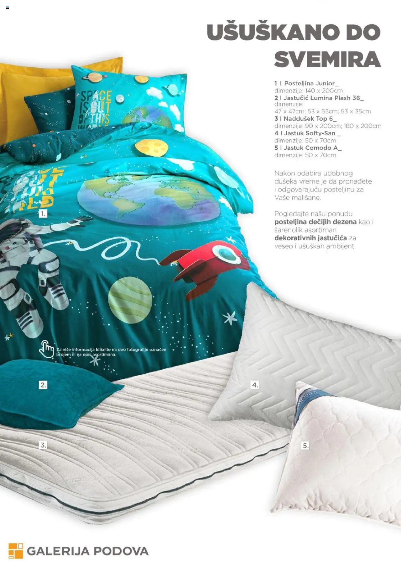 Galerija Podova katalog - važi od 31.01.2025 | Strana: 18 | Proizvode: Jastuk