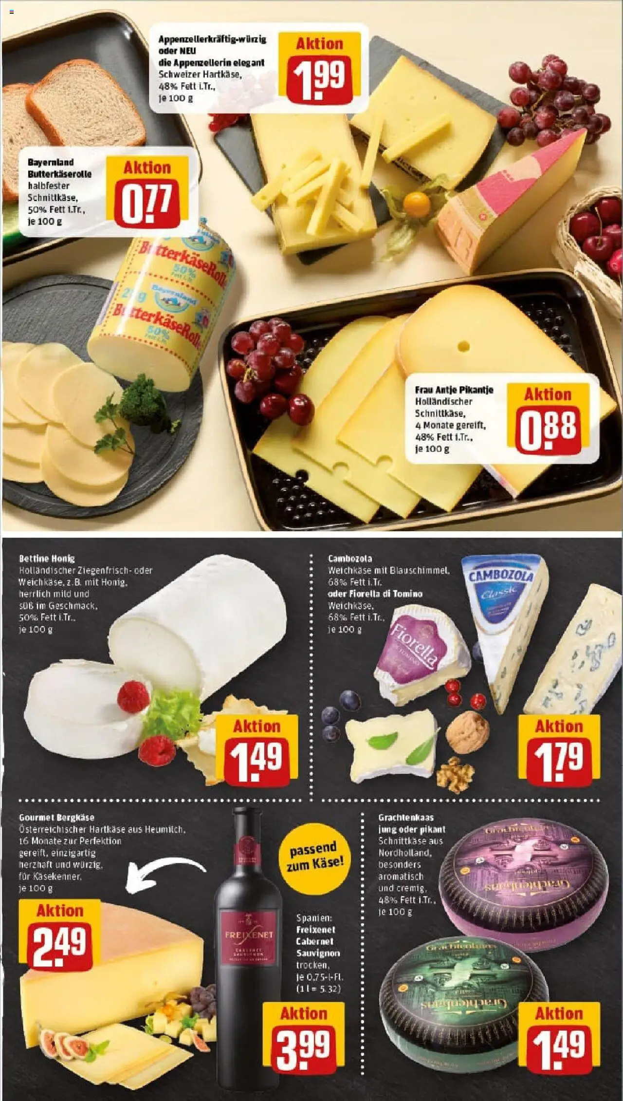 Rewe prospekt Soest	 - gültig ab dem 20.07.2025 | Seite: 9 | Produkte: Käse, Freixenet