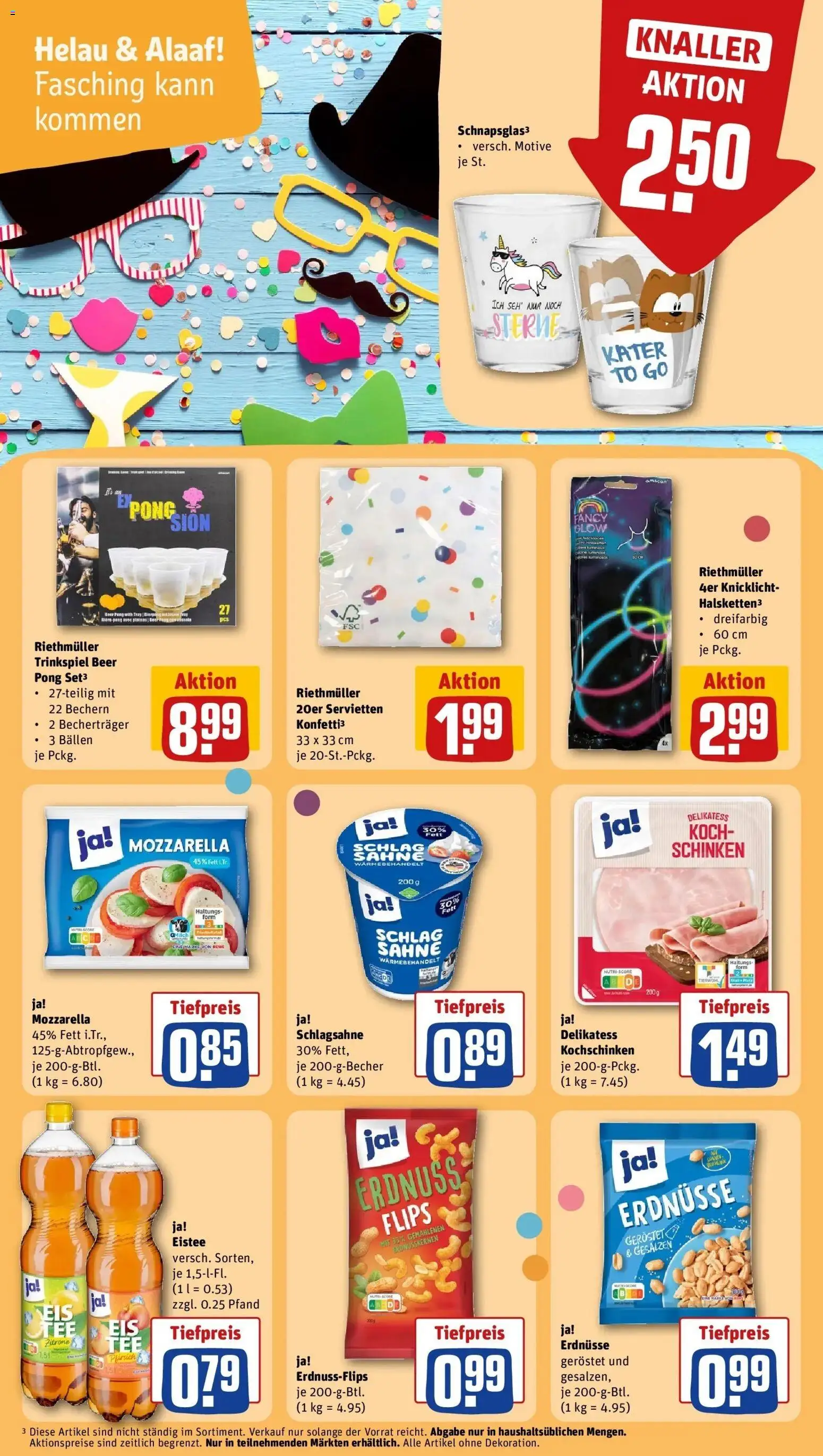 Rewe prospekt Nittendorf	 – gültig ab 09.02.2026 | Seite: 11 | Produkte: Erdnüsse, Schlagsahne, Reis, Sahne