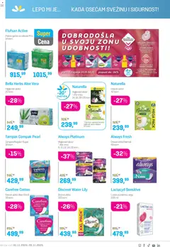 Lilly drogerie katalog - pregled Lilly drogerie kataloga - važi od 01.11.2025 | Strana: 38 | Proizvode: Higijenski ulošci, Gaćice, Pelene