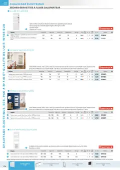 Rexel - Prévisualisation de Rexel - Chauffage Électrique, ECS, PAC AIR-AIR Et Qualite De L´Air Interieur valide à partir de 16.07.2025 | Page: 40 | Produits: Poids, Radiateur