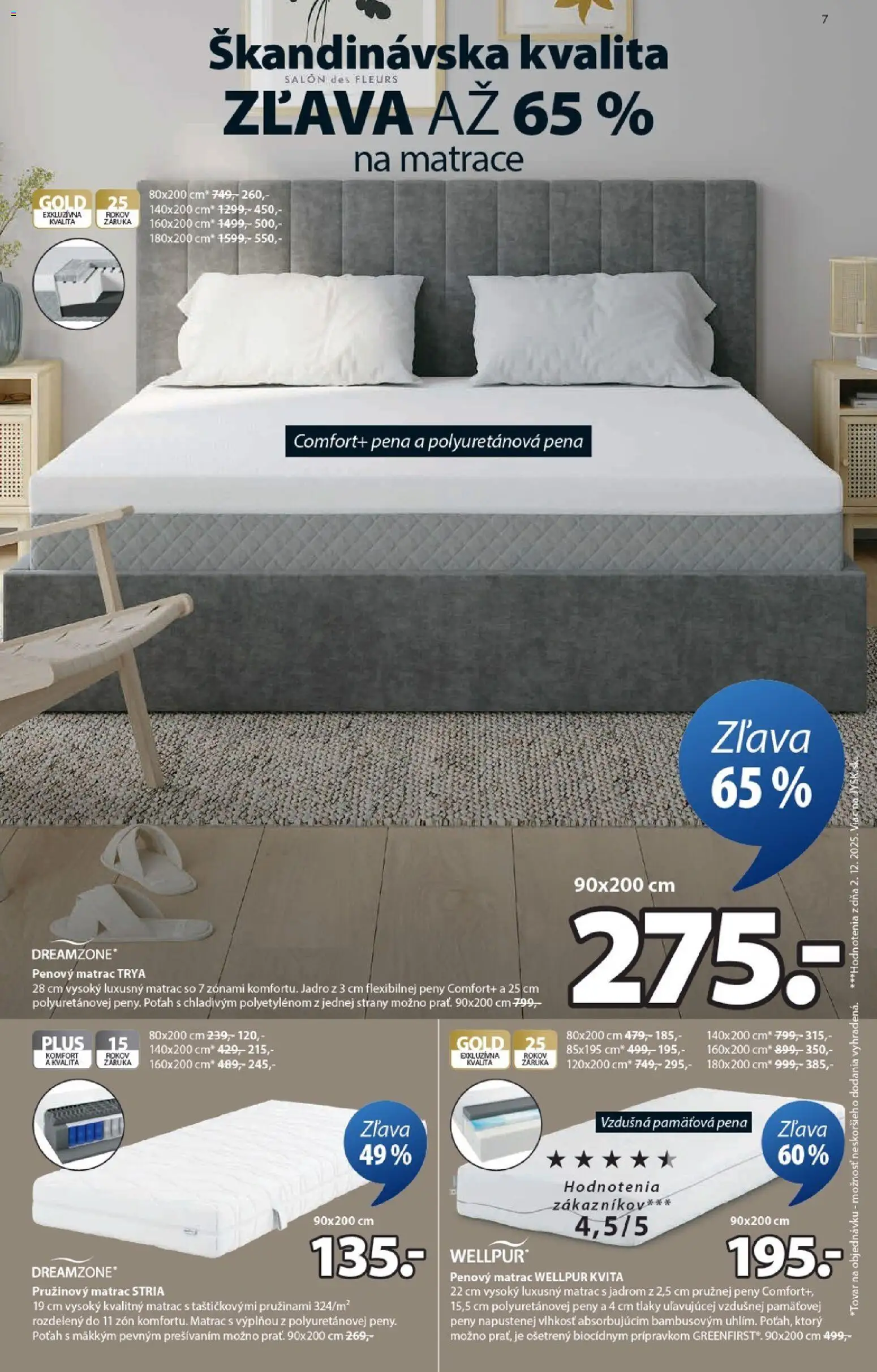 Nové JYSK akcie – leták je platný od 04.02.2026 | Strana: 7