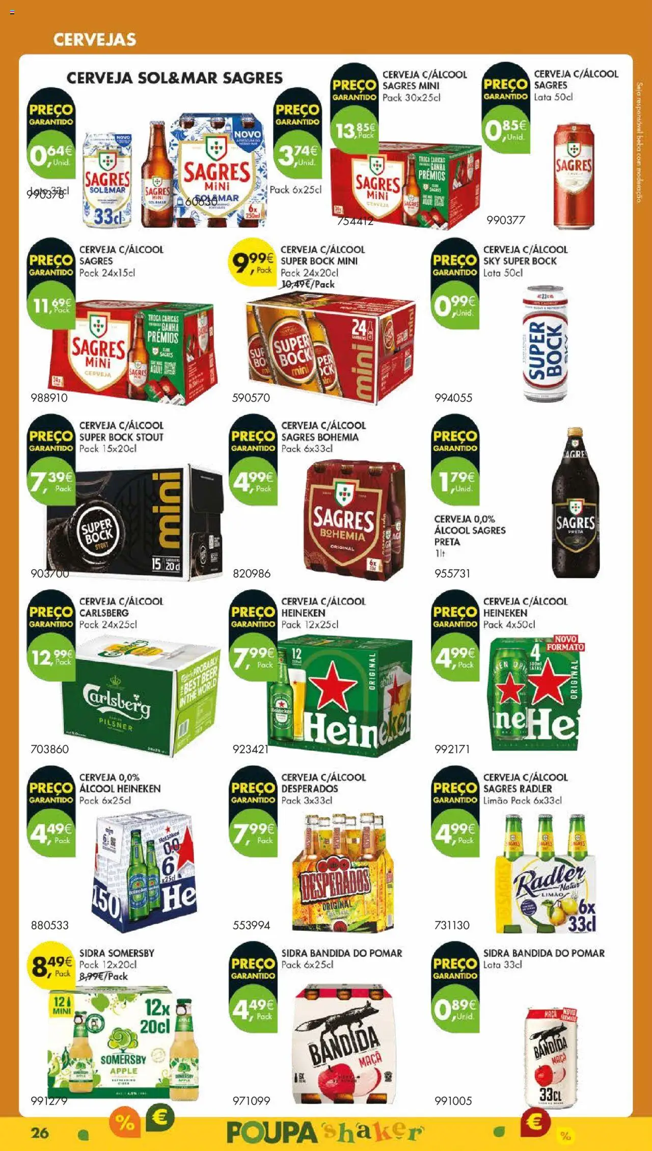 Pingo Doce folheto │ válido de 09.09.2025 | Página: 30 | Produtos: Super bock, Maça, Cerveja, Somersby