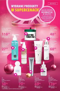 Pogląd oferty "AQUA YOUR BODY Aqua Face Peel, peeling rolujący, 125 ml" - ważna od 02.12.2025 | Strona: 20 | Produkty: Toner, Płatki, Krem, Tonik