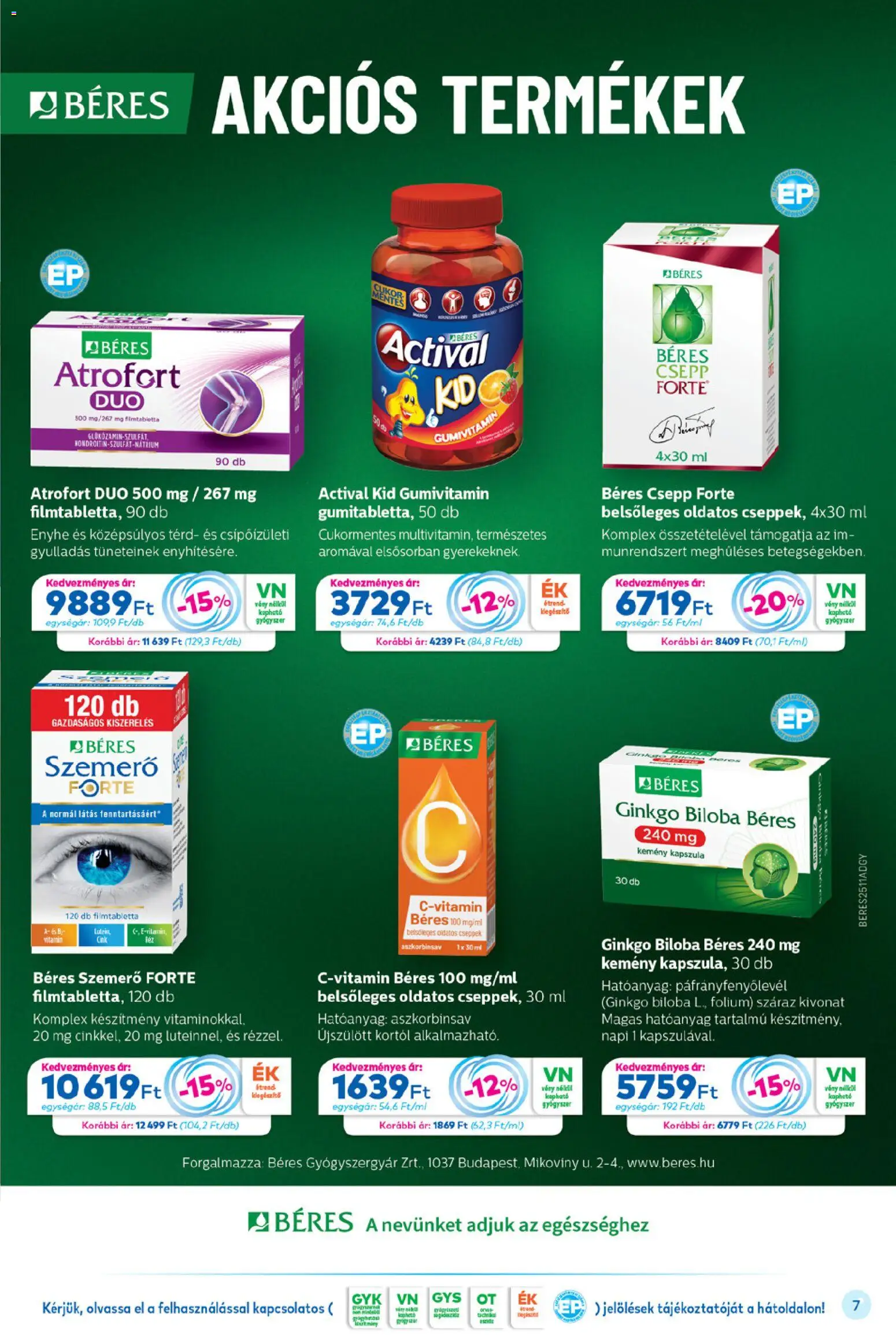 Gyöngy Patikák akciós ujság - amely érvényes a következő dátumtól: 01.11.2025 | Oldal: 7