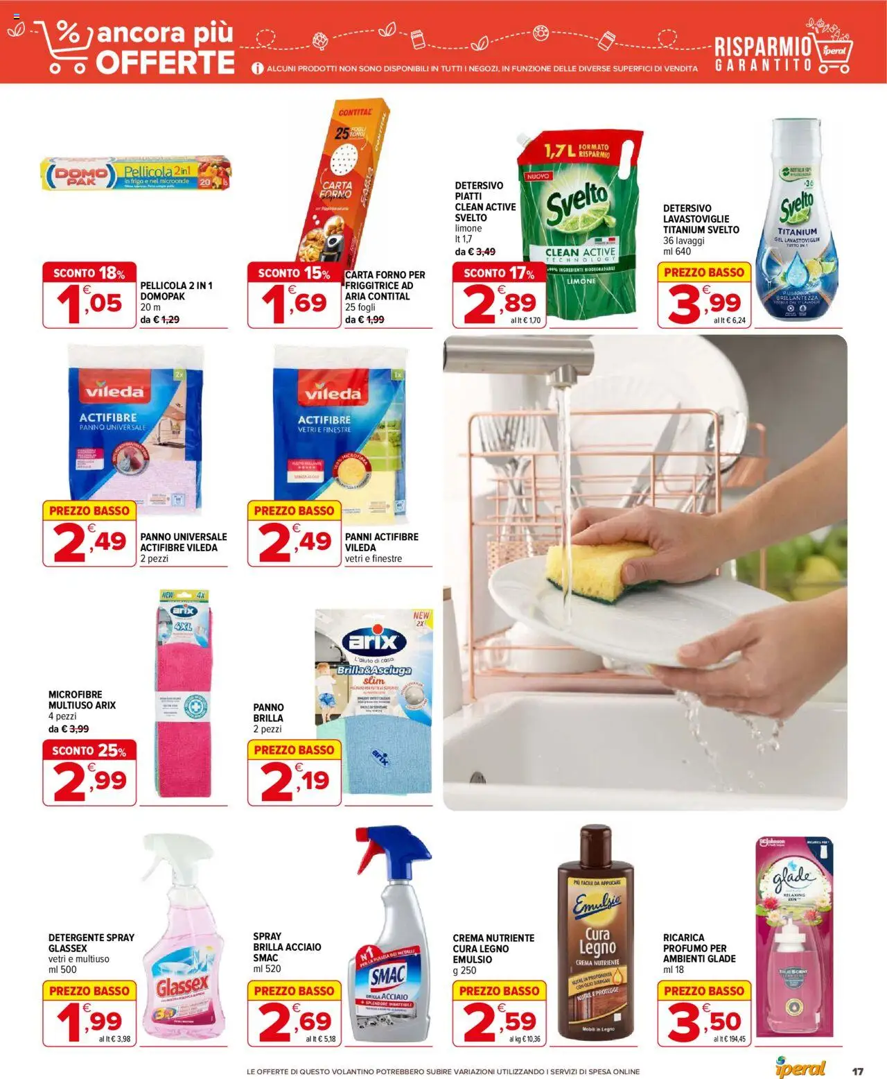 Volantino Iperal del 18.06.2025 | Pagina: 17 | Prodotti: Microonde, Forno, Pellicola, Profumo