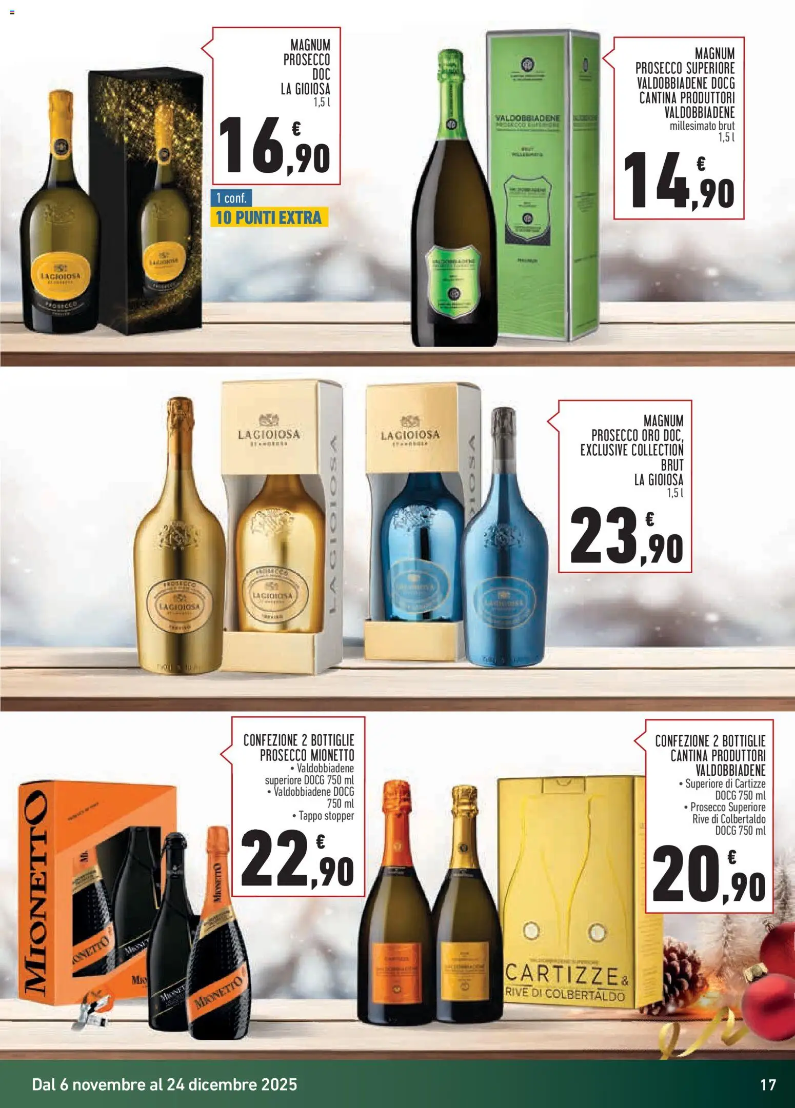Volantino Conad del 06.11.2025 | Pagina: 17 | Prodotti: Prosecco