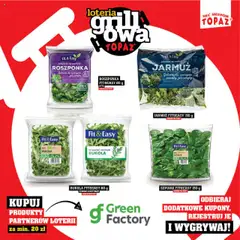 Topaz Gazetka - Katalog produktów Loteria Grillowa od 25.04.2025 | Strona: 19 | Produkty: Rukola, Szpinak, Roszponka, Jarmuż