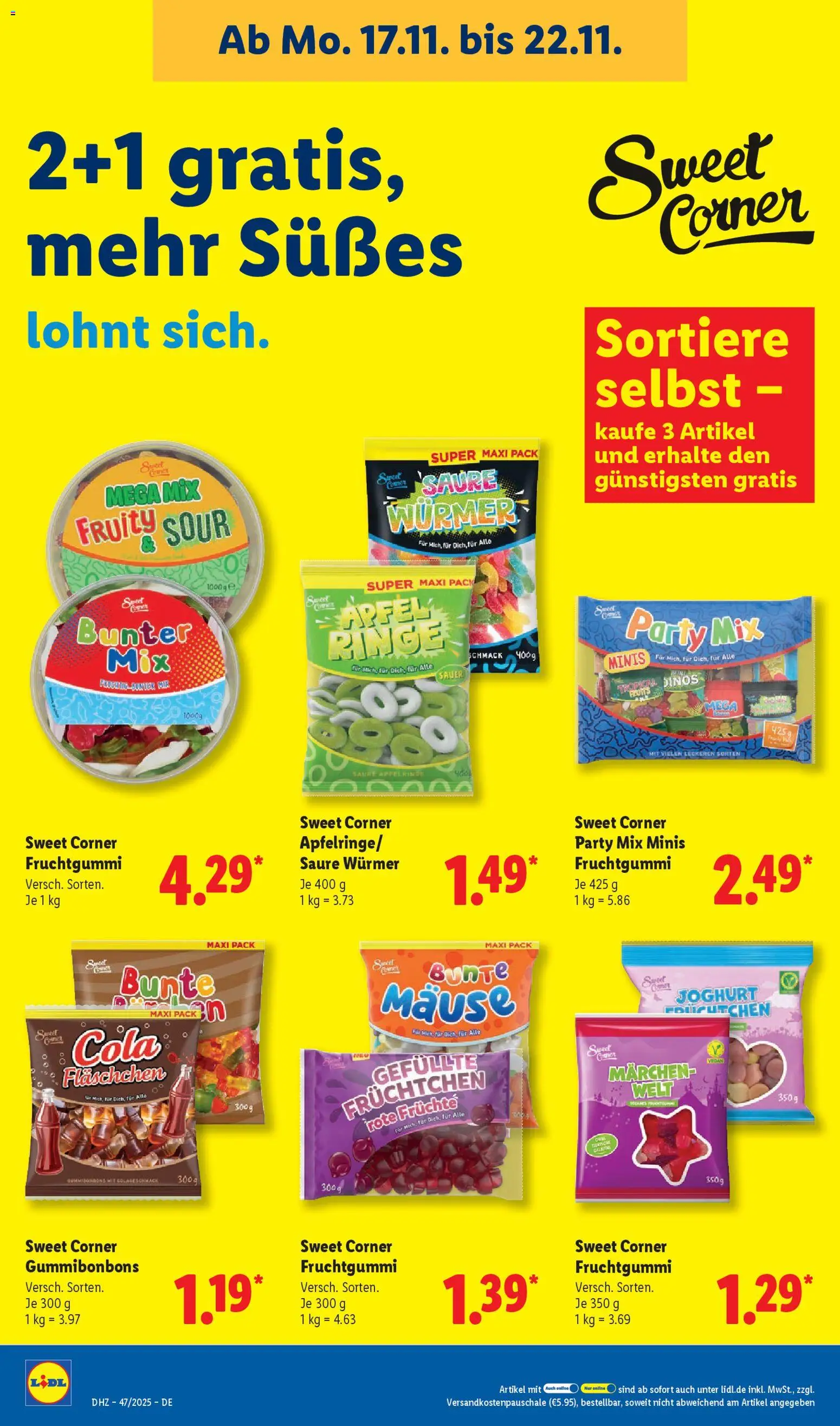 Lidl Prospekt Gundelsheim – gültig ab 17.11.2025 | Seite: 32 | Produkte: Cola, Joghurt