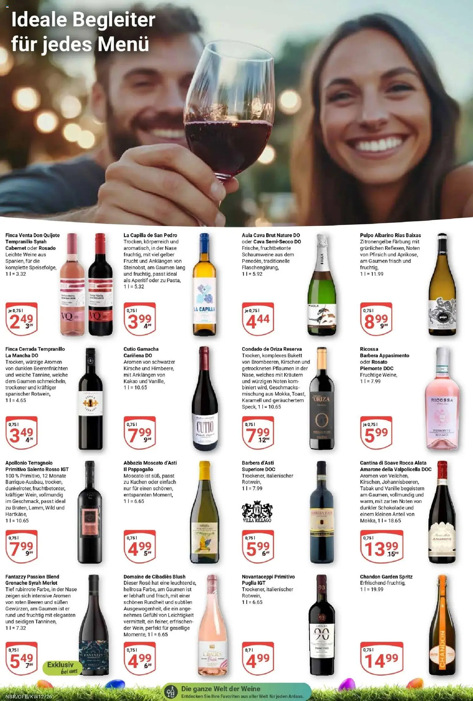 Globus prospekt Neubrandenburg	 – gültig ab 15.03.2026 | Seite: 20 | Produkte: Merlot, Kirschen, Pfirsich, Blush
