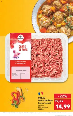 Noul catalog Kaufland – valabil de la 10.09.2025 | Pagină: 15 | Produse: Carne De Porc, Carne tocată