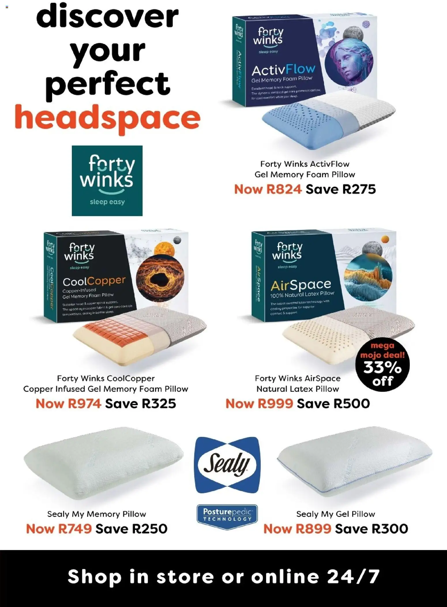 New Dial-a-Bed catalogue – valid from 24.10.2025 | Page: 29 | Products: Pillow, Foam