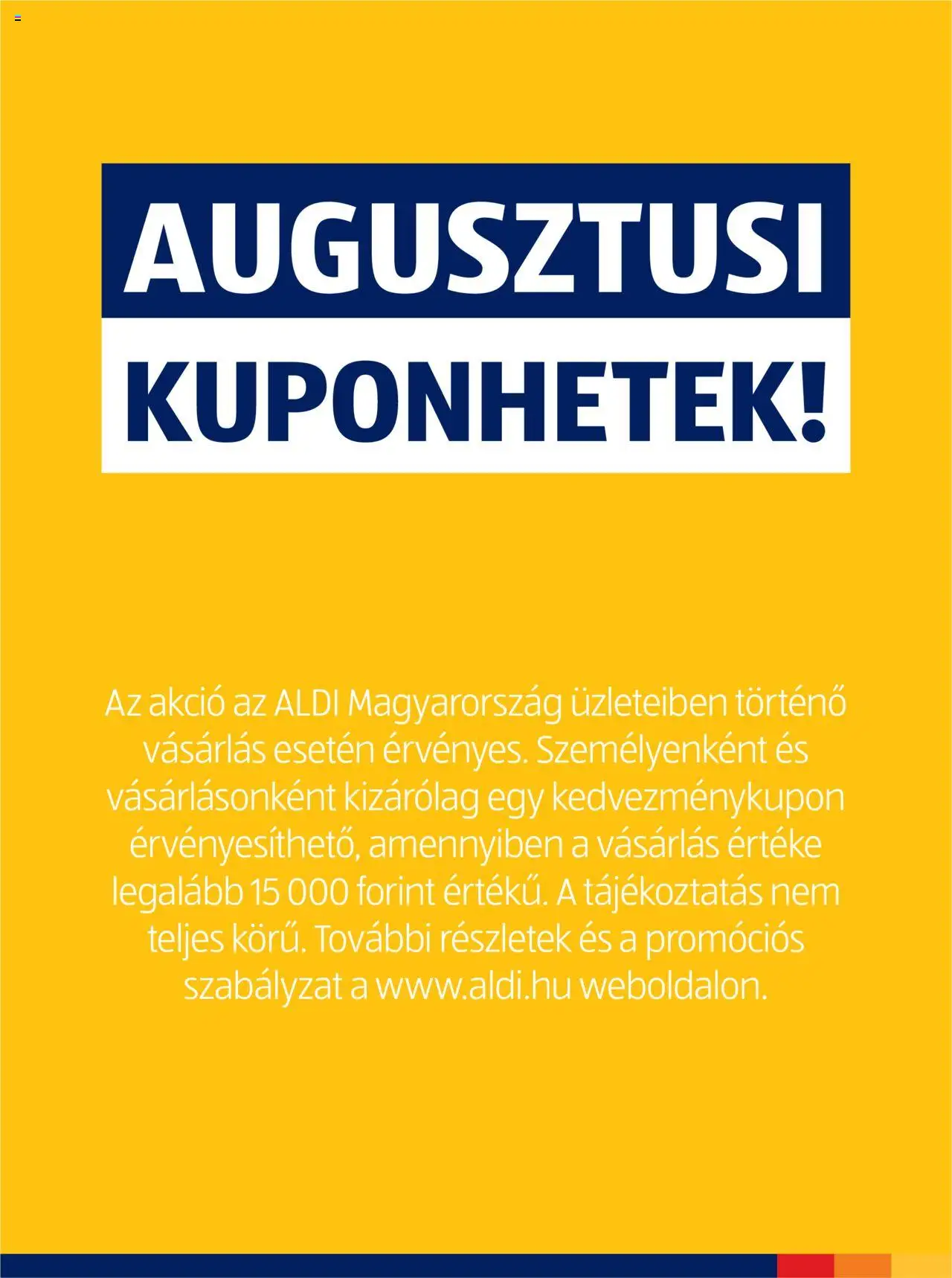 Aldi akciós ujság - amely érvényes a következő dátumtól: 25.08.2025 | Oldal: 2