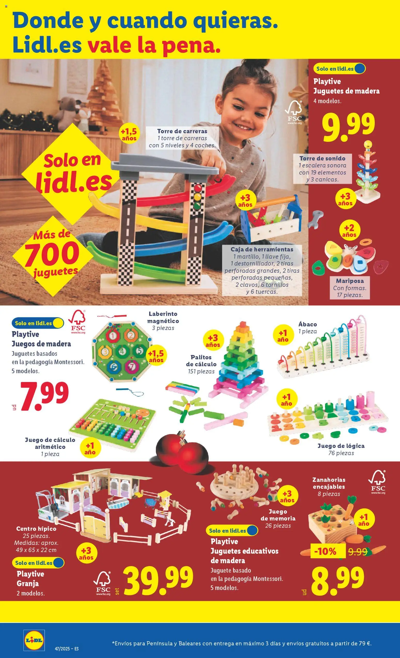 Lidl folleto de bazar │ válido desde el 17.11.2025 | Página: 4 | Productos: Juguetes, Caja