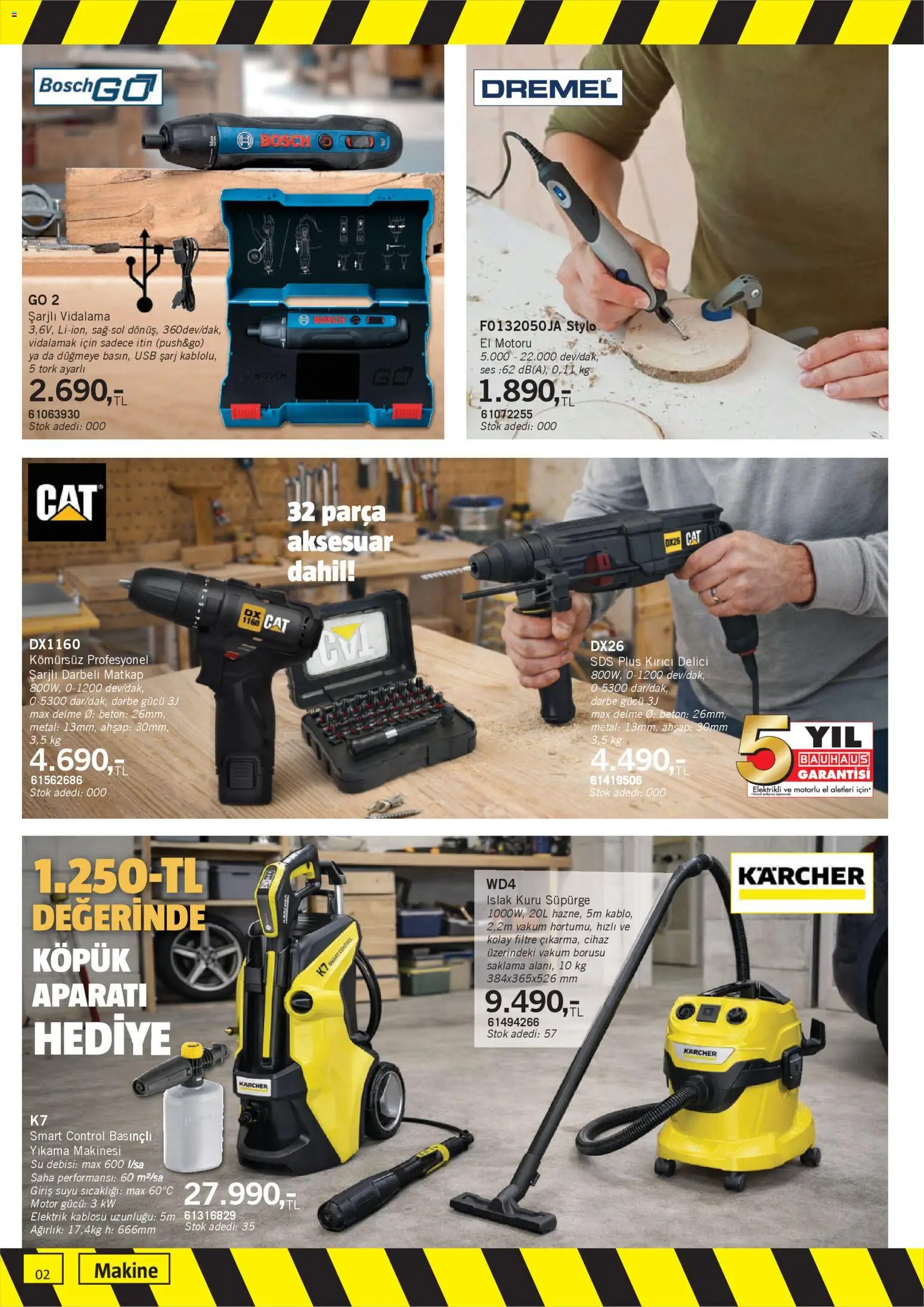 Bauhaus Katalog - 28.02.2026 tarihinden itibaren geçerlidir | Sayfa: 2 | Ürünler: Su, Ses, USB, Ağırlık