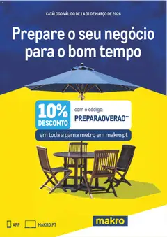 Pré-visualização Makro Prepare o seu negócio para o bom tempo com 10desconto válido de 01.03.2026
