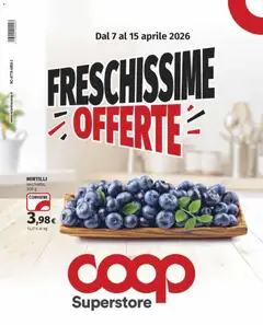 Anteprima del volantino COOP volantino Superstore Chivasso valido a partire dal 07.04.2026