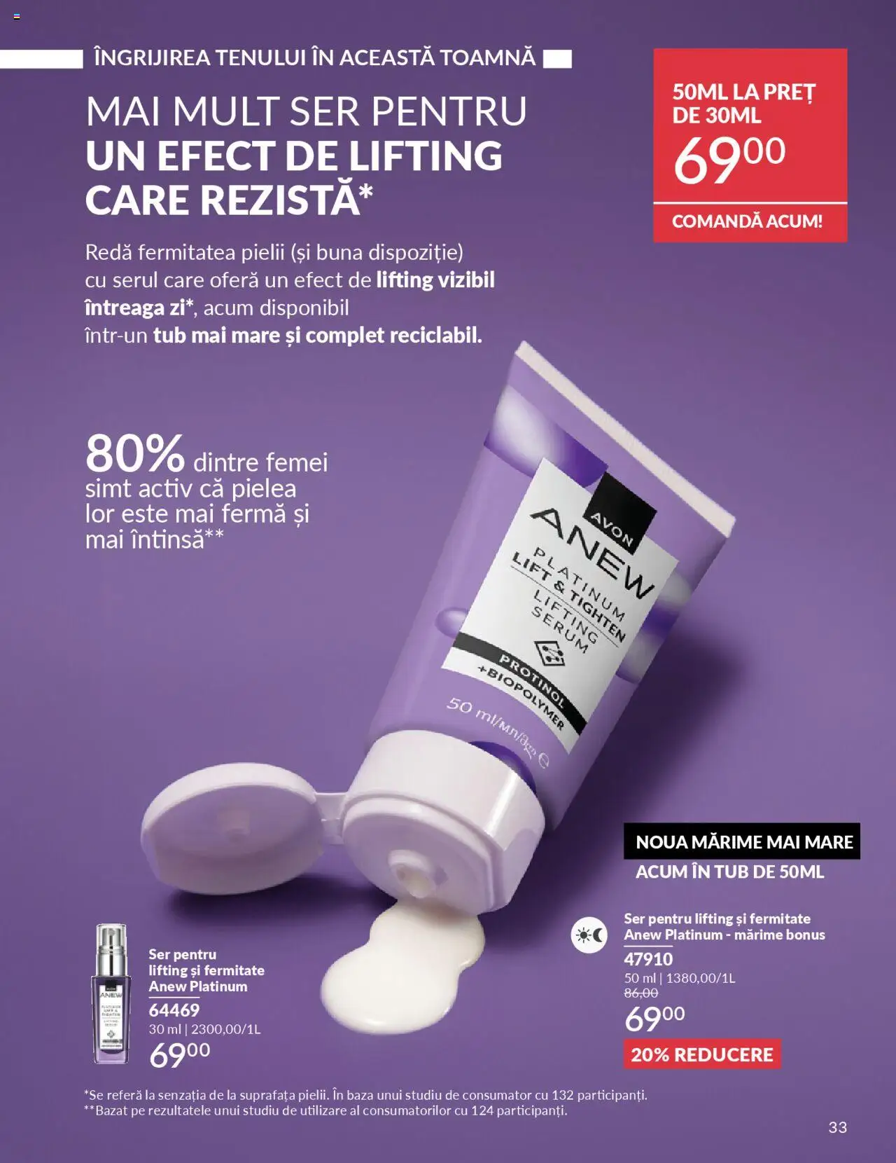 Catalog Avon - 09 2025 – valabil de la 01.09.2025 | Pagină: 33 | Produse: Serum