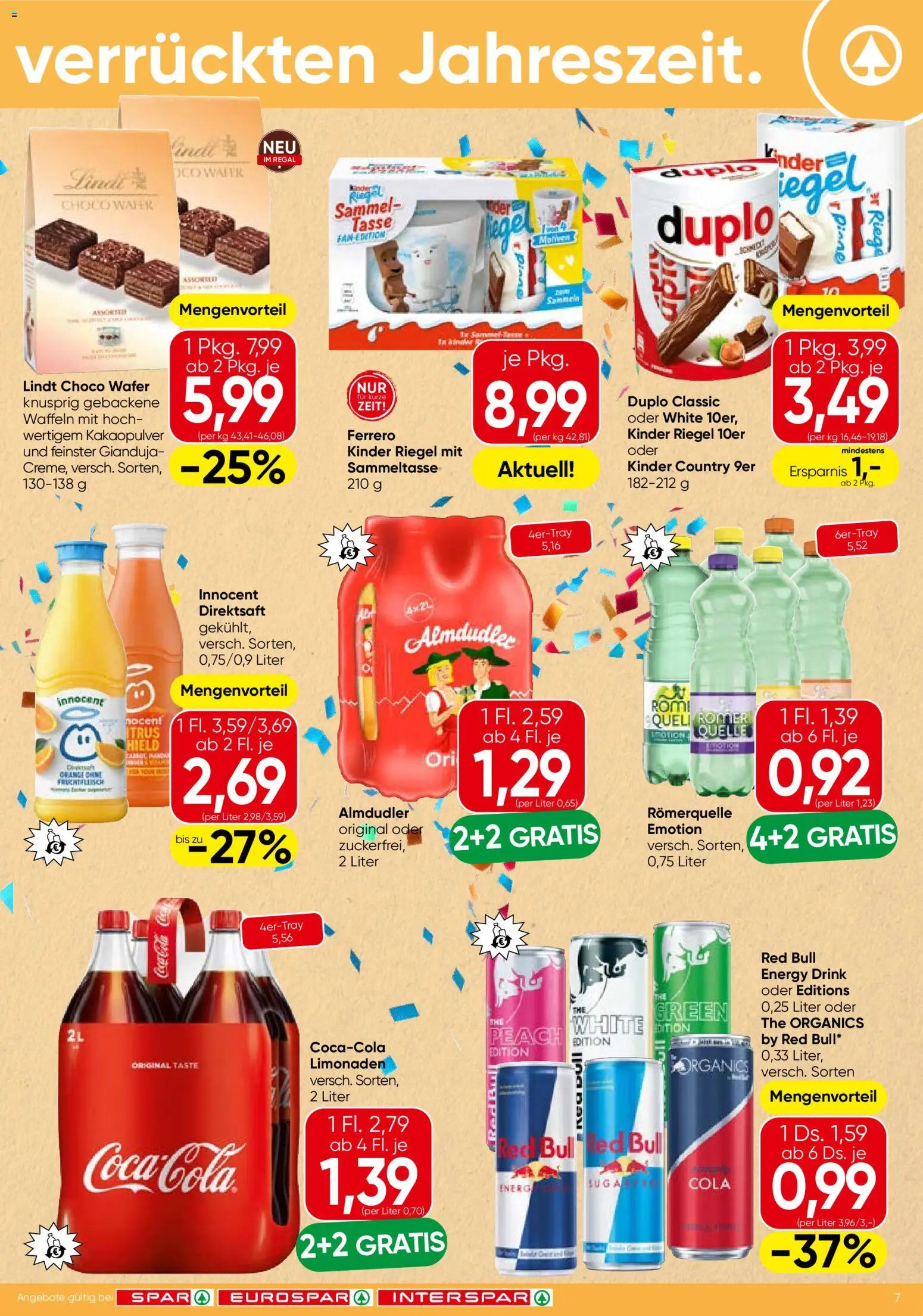 Spar Flugblatt - Vorarlberg gültig ab 12.02.2026 | Seite: 7 | Produkte: Rum, Regal