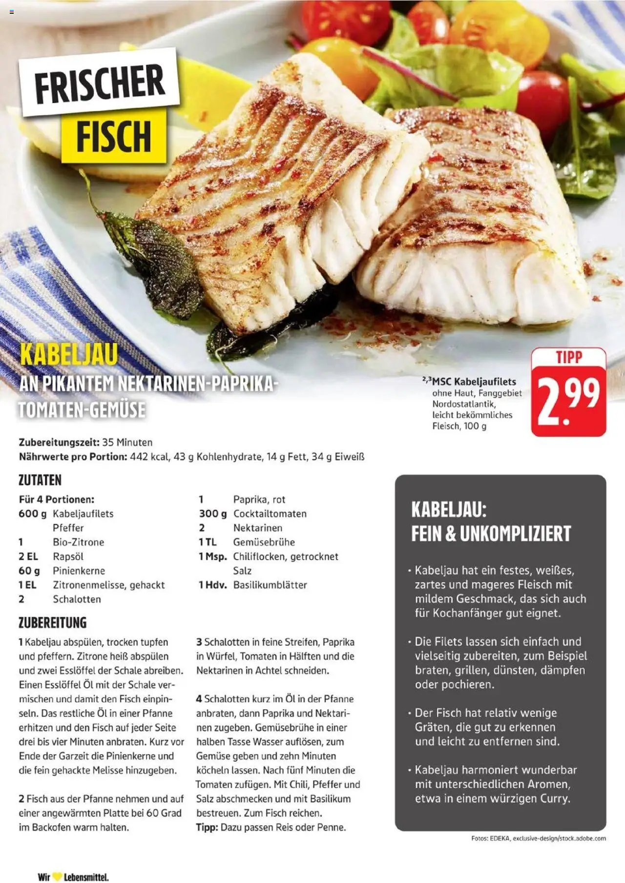 Edeka Prospekt 	 - gültig ab dem 07.07.2025 | Seite: 14 | Produkte: Rapsöl, Fisch, Paprika, Salz