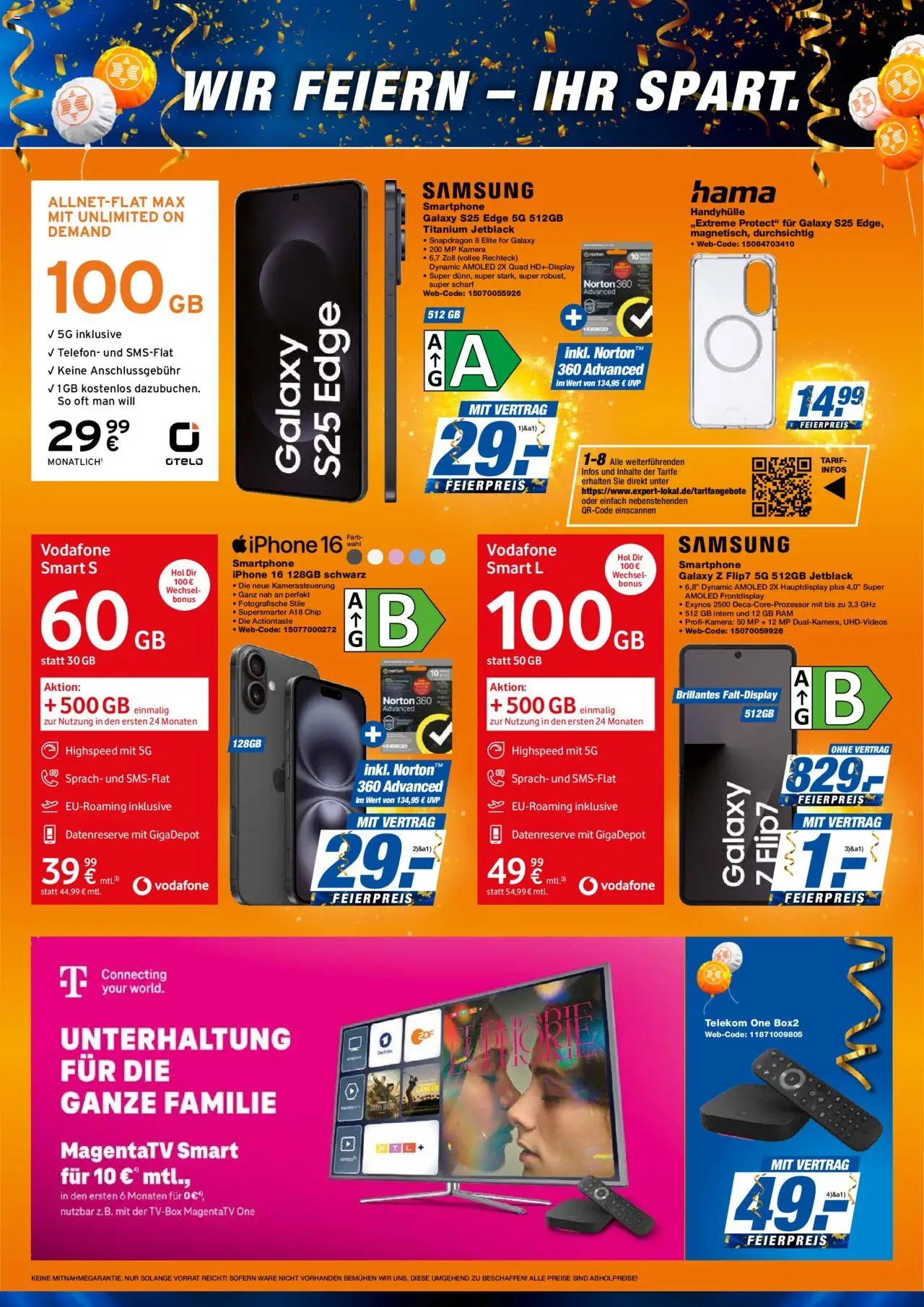 Expert  Aktuelle Beilage – gültig ab 03.10.2025 | Seite: 10 | Produkte: Kamera, Iphone, Telefon, Smartphone