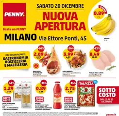 Anteprima del volantino PENNY Nuova Apertura Milano catalogo valido a partire dal 20.12.2025