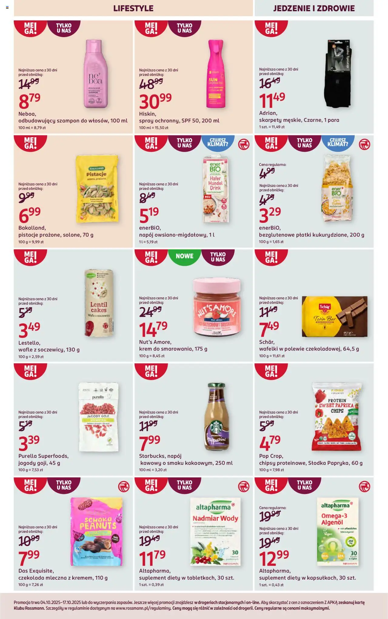 Rossmann Gazetka od 04.10.2025 | Strona: 13 | Produkty: Skarpety, Wafle, Czekolada mleczna, Wafelki