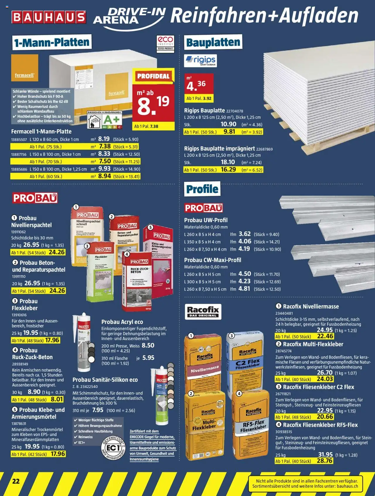 Bauhaus Aktionen – gültig ab 29.09.2025 | Seite: 22