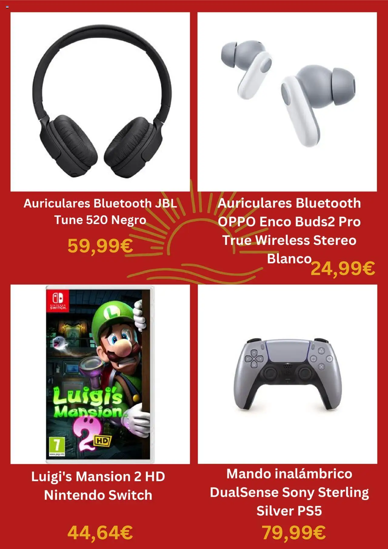Fnac folleto │ válido desde el 10.08.2025 | Página: 4 | Productos: Nintendo, Auriculares