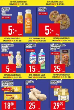 Matdax - erbjudanden - Förhandsvisning av reklamblad från butik Matdax aktuell från 19.01.2026 | Sida: 2 | Produkter: Chokladkaka, Sköljmedel, Pitabröd, Ananas