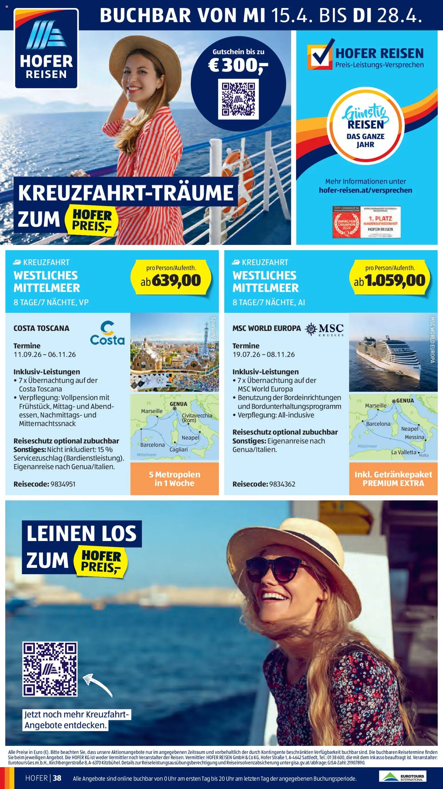 Hofer Flugblatt gültig ab 20.04.2026 | Seite: 42 | Produkte: Uhr