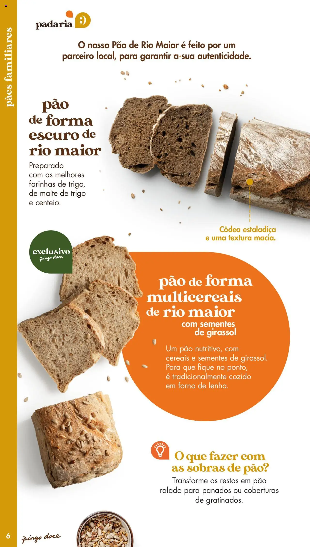 Pingo Doce - Catálogo-Padaria │ válido de 20.05.2025 | Página: 6 | Produtos: Pão de forma, Forno, Padaria, Pão