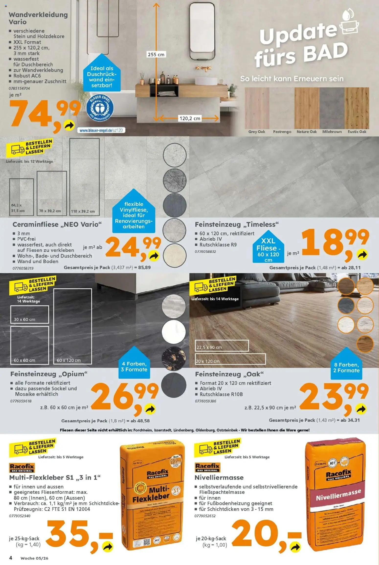 Globus Baumarkt prospekt Heusweiler	 – gültig ab 26.01.2026 | Seite: 4 | Produkte: Bad