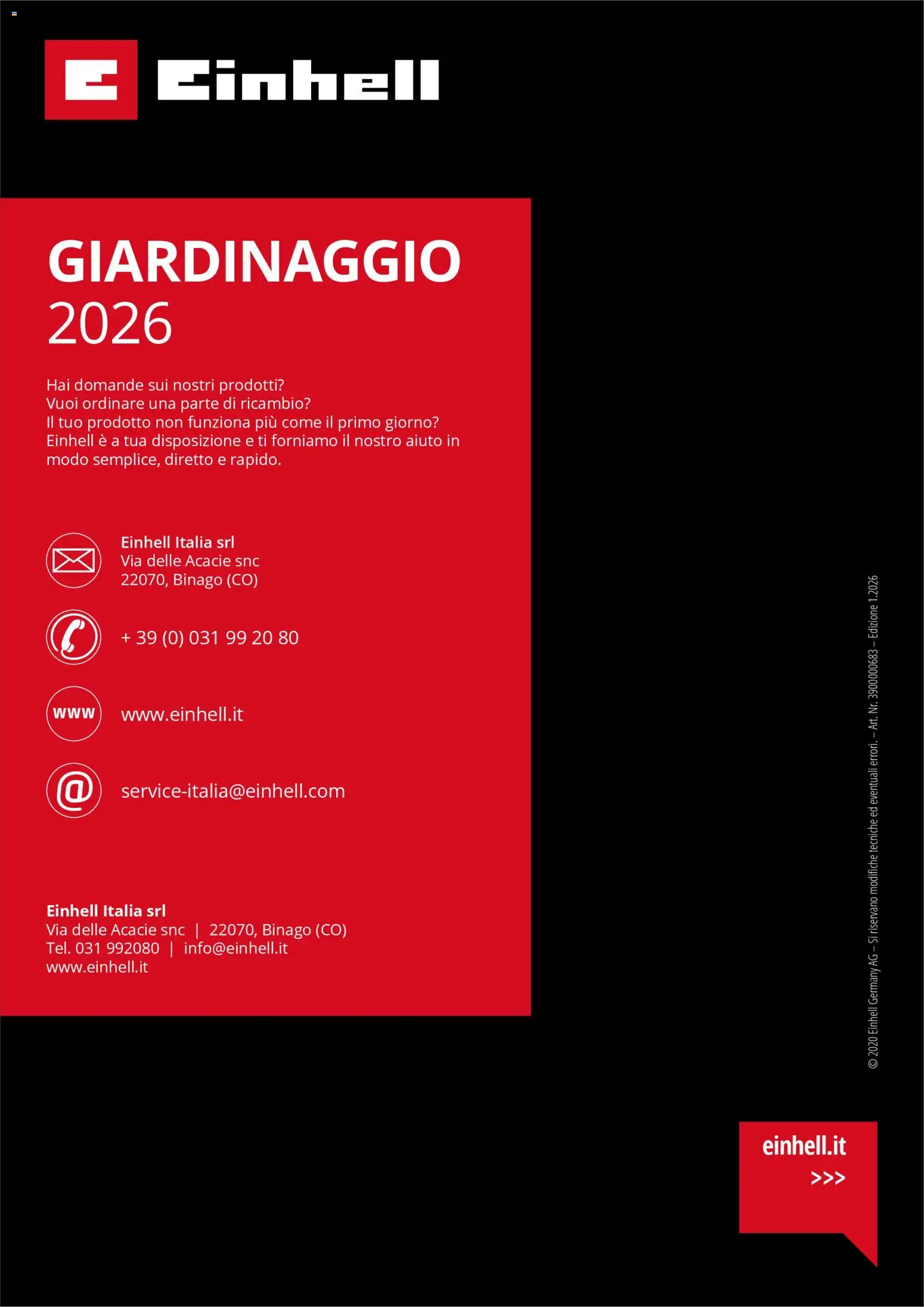 Volantino Einhell del 17.03.2026 | Pagina: 92