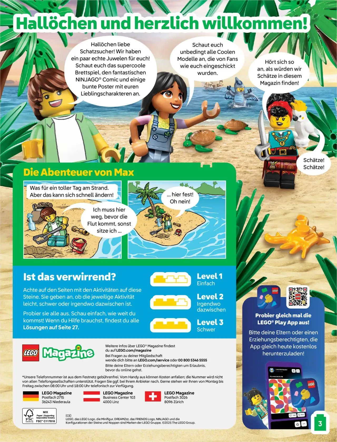 Lego The Magazine Jul-Okt 5-7 gültig ab 09.07.2025 | Seite: 3 | Produkte: Uhr