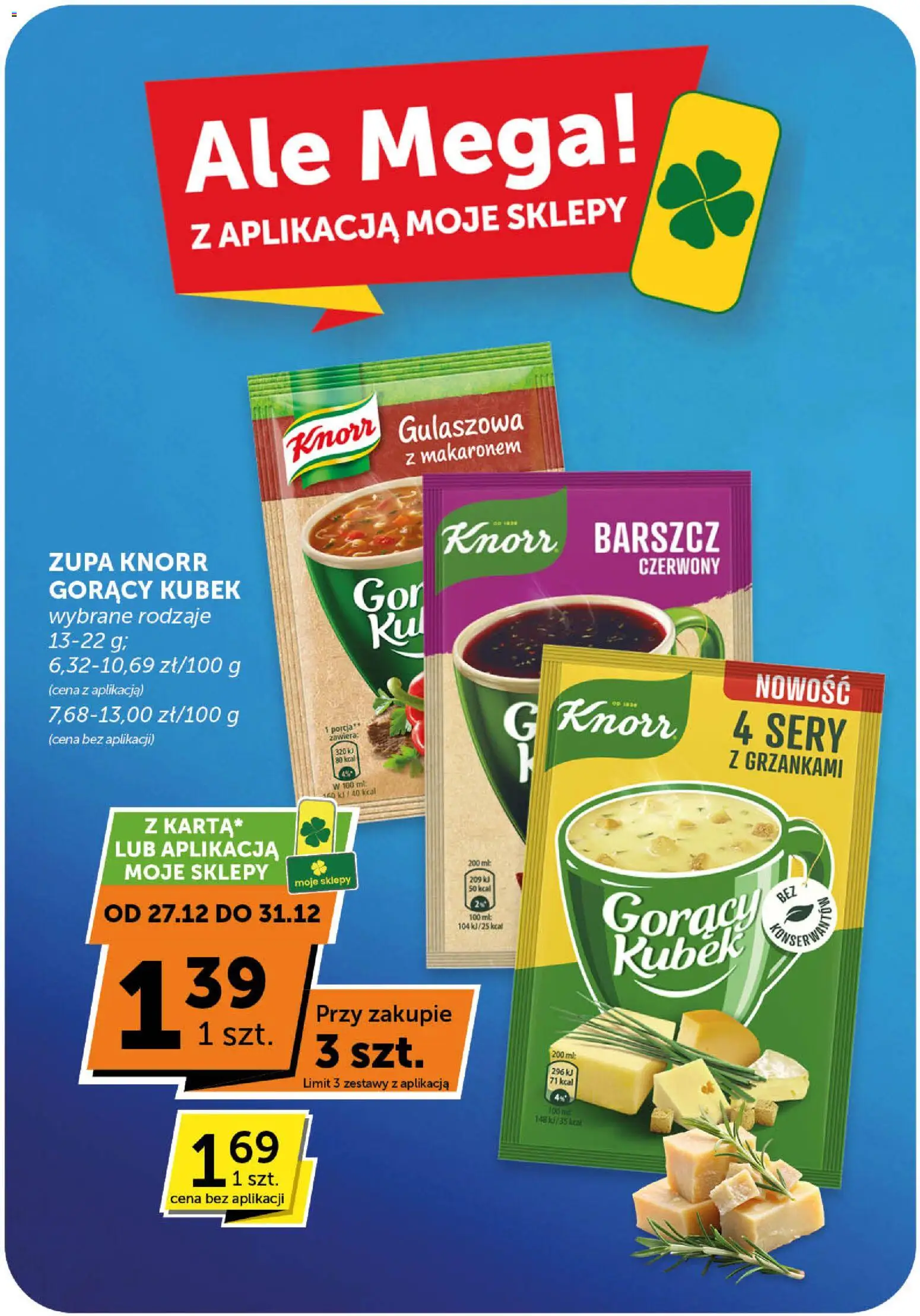 ABC Gazetka - Minimarket od 27.12.2025 | Strona: 2 | Produkty: Barszcz, Gorący kubek, Sery, Zupa
