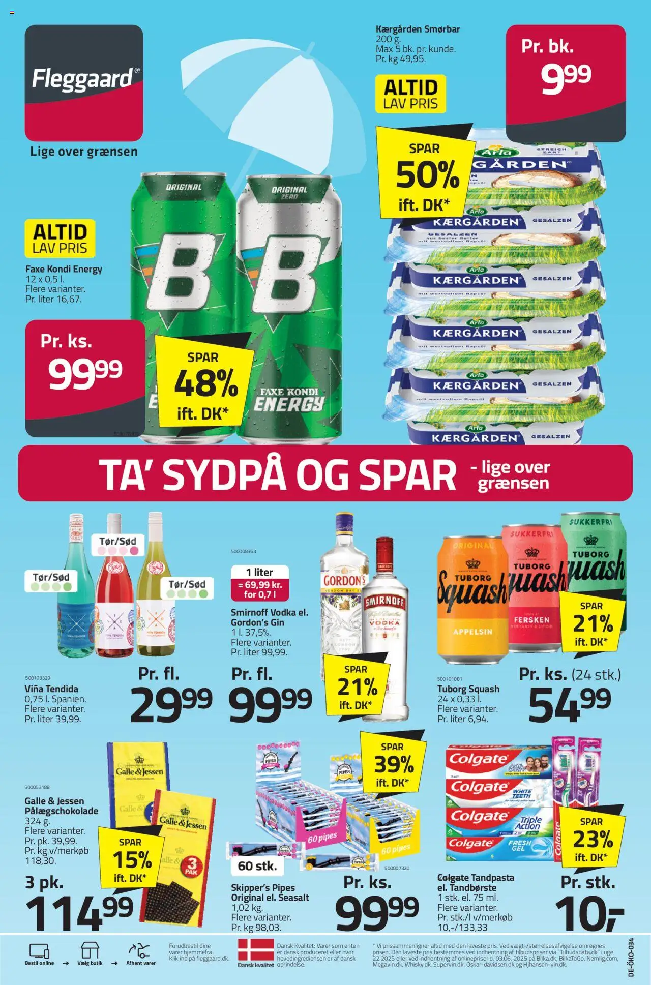 Fleggaard Tilbudsavis gyldig fra 09.07.2025 | Side: 54 | Produkter: Nuggets de frango, Tandpasta, Squash, Tuborg Squash