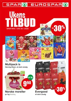 Forhåndsvisning av Spar kundeavis gyldig fra 21.07.2025