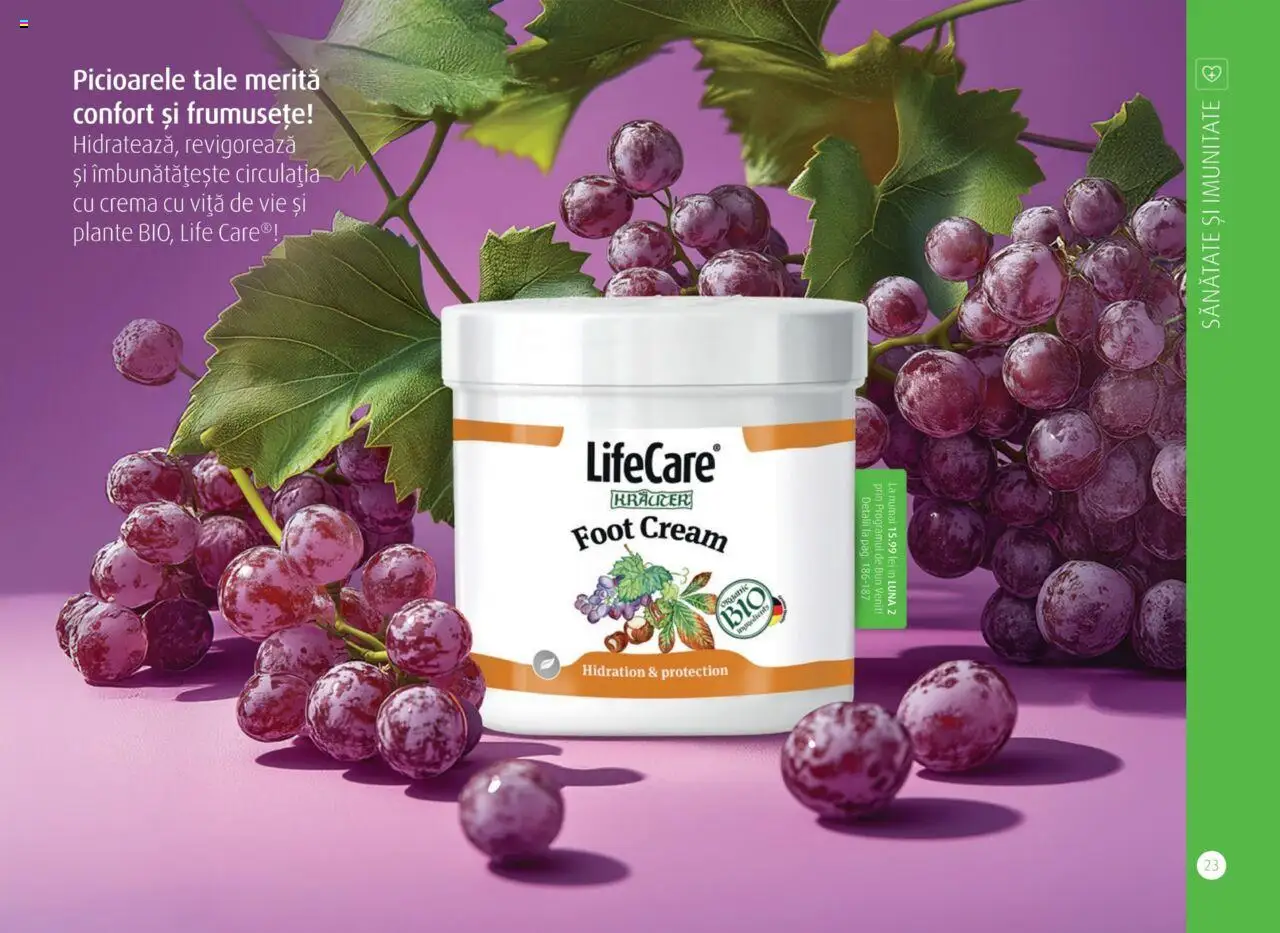 Life Care catalog - Aprilie/Octombrie – valabil de la 01.04.2025 | Pagină: 25 | Produse: Cremă