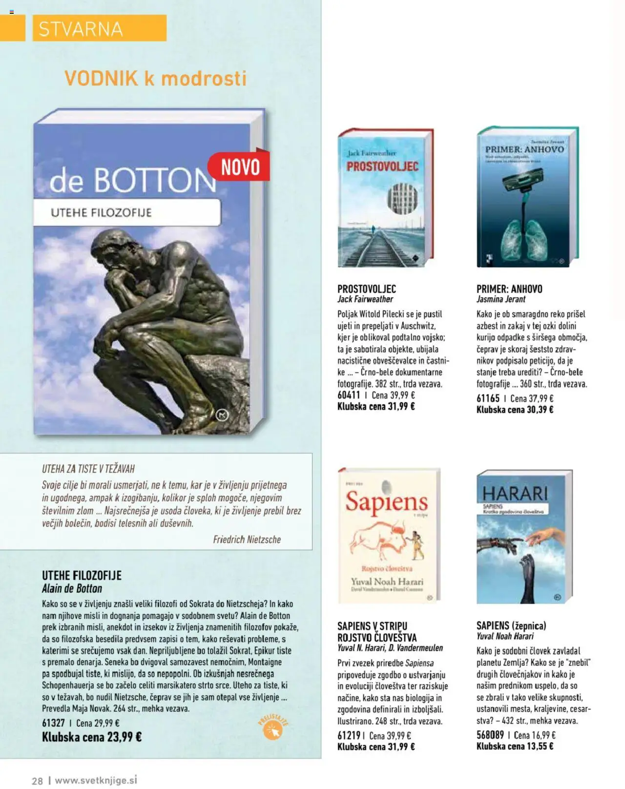 Svet knjige katalog │ velja od 01.07.2025 | Stran: 28 | Izdelki: Žemlja, Zvezek